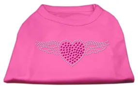 Aviator Rhinestone Shirt Bright Pink XL (16)