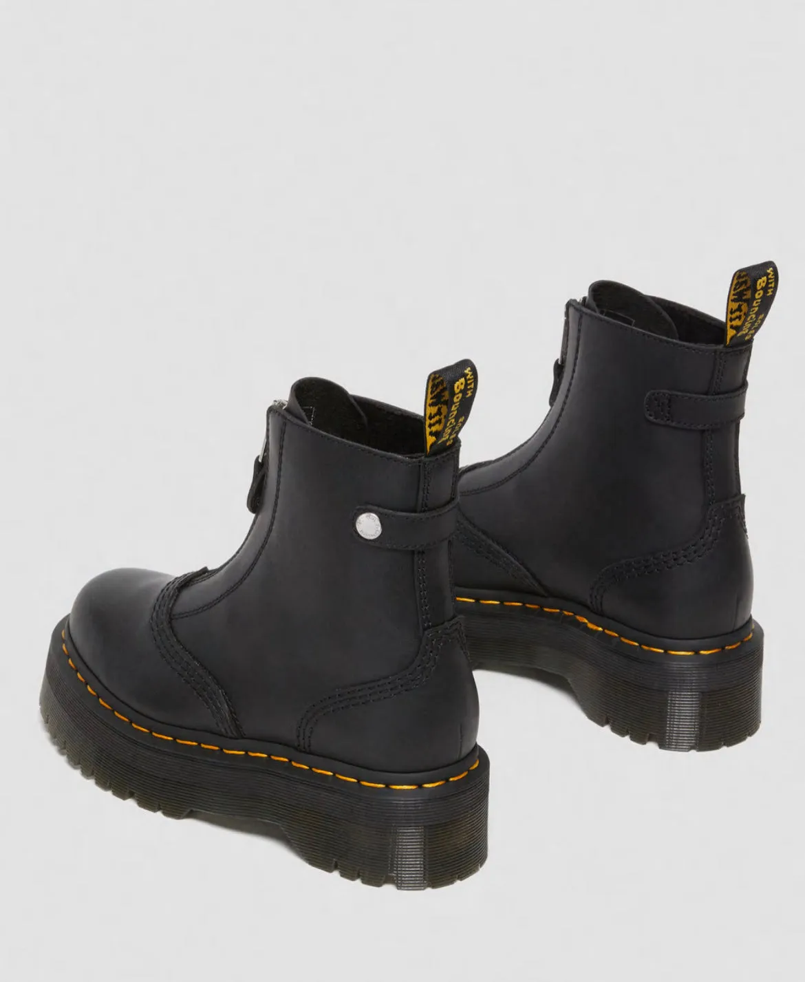 Dr.Martens Jetta Plateau Black Sendal 27656001