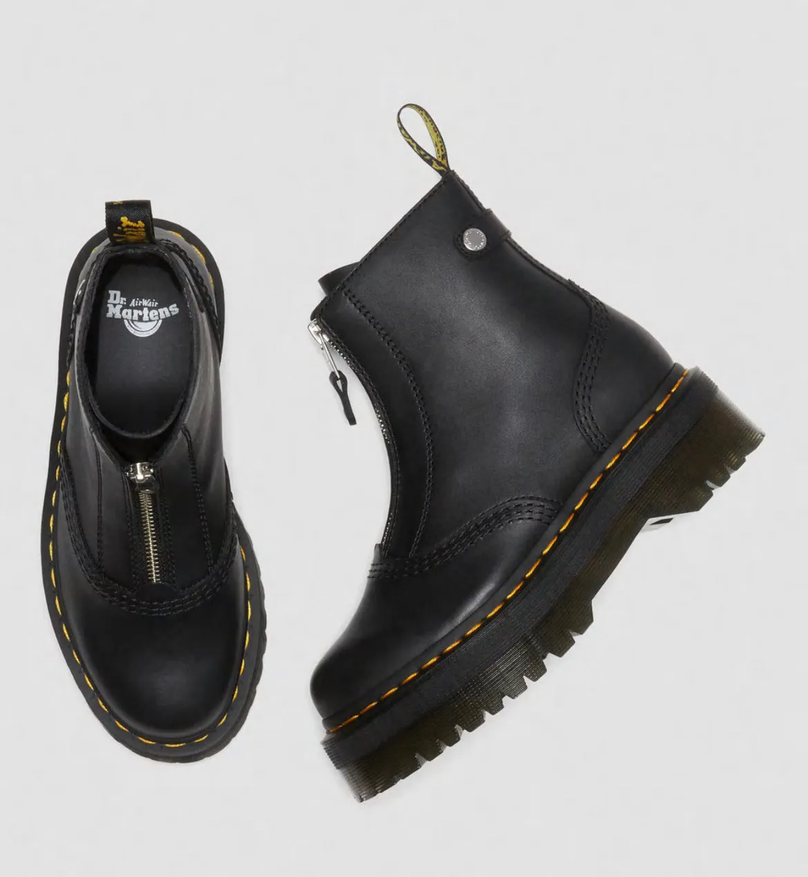 Dr.Martens Jetta Plateau Black Sendal 27656001