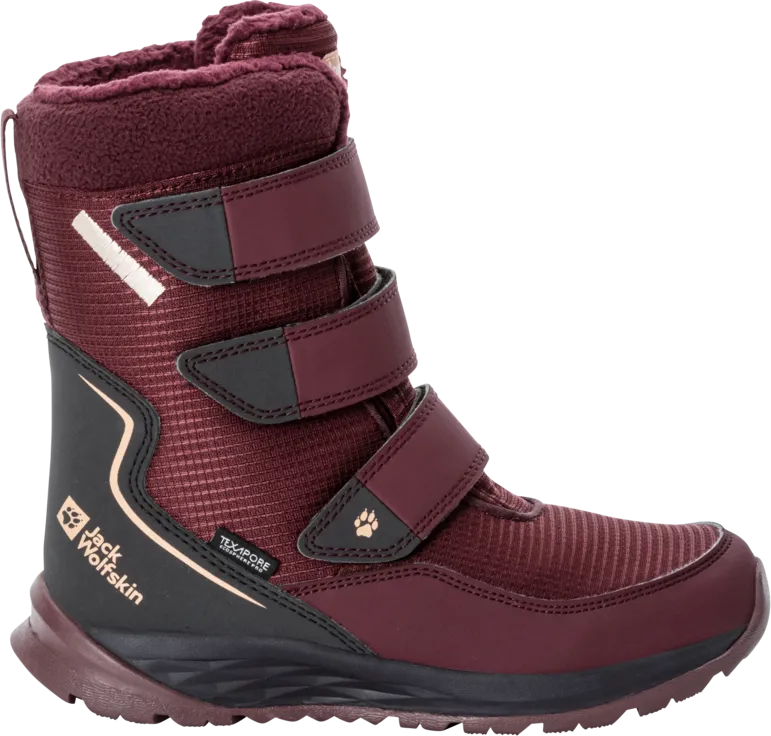 Jack Wolfskin Kids&#x27; Polar Boot Texapore High Velcro Boysenberry | Buy Jack Wolfskin Kids&#x27; Polar Boot Texapore High Velcro Boysenberry here | Outnorth