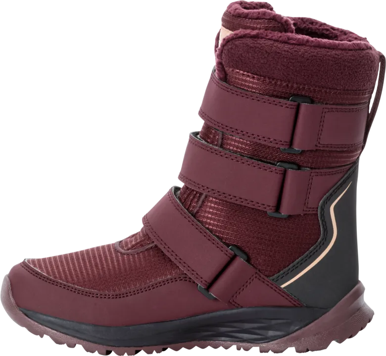 Jack Wolfskin Kids&#x27; Polar Boot Texapore High Velcro Boysenberry | Buy Jack Wolfskin Kids&#x27; Polar Boot Texapore High Velcro Boysenberry here | Outnorth