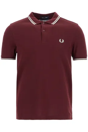"comme des garçons x fred perry FN T502B W24 BURGUNDY
