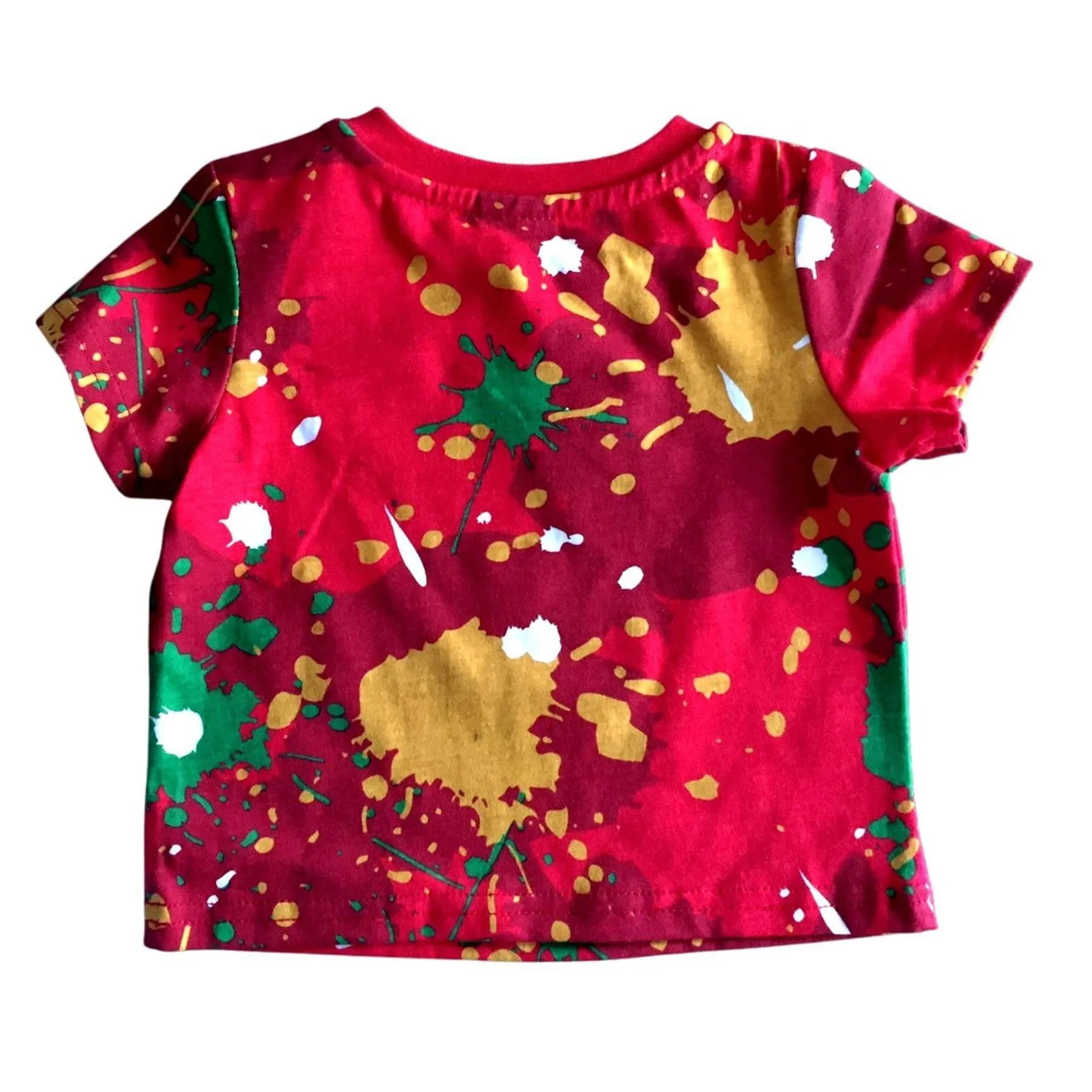 Wales Rugby 21/22 Infants Splatter T-Shirt